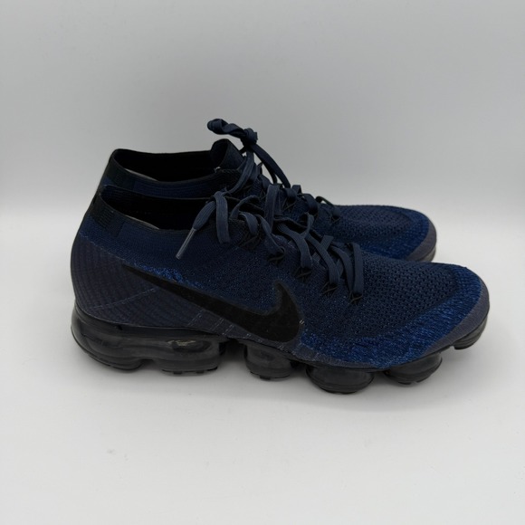 Nike Air VaporMax Flyknit 2 Dark Navy Men's Running Shoes Size 9.5